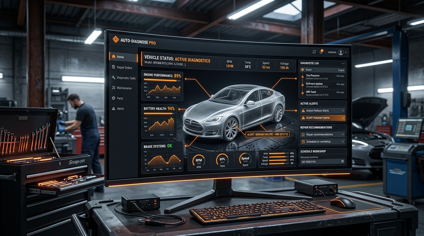 AutoShop Pro Dashboard